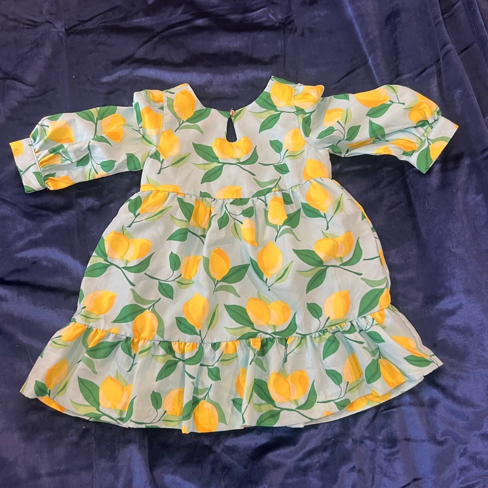 Janie and Jack Lemon Dress 2T